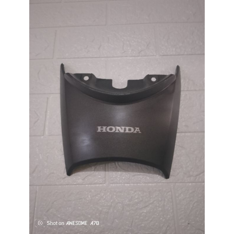 cover pet stop Honda Scoopy fi esp 2018 abu-abu doff  second ori