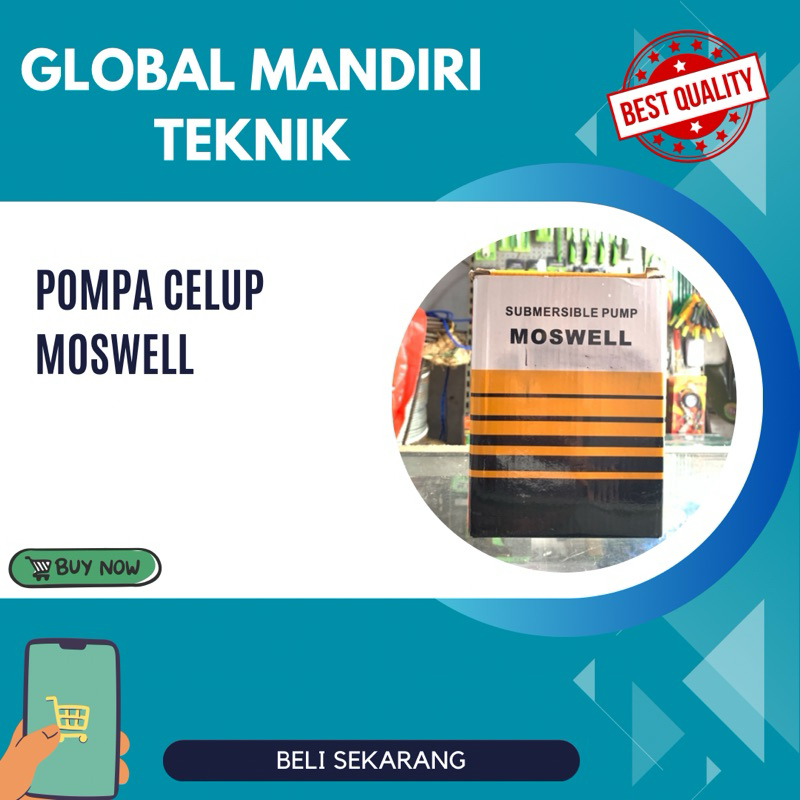 pompa air celup dc MOSWELL 1" MURAH POMPA CELUP ARUS DC 12 volt V