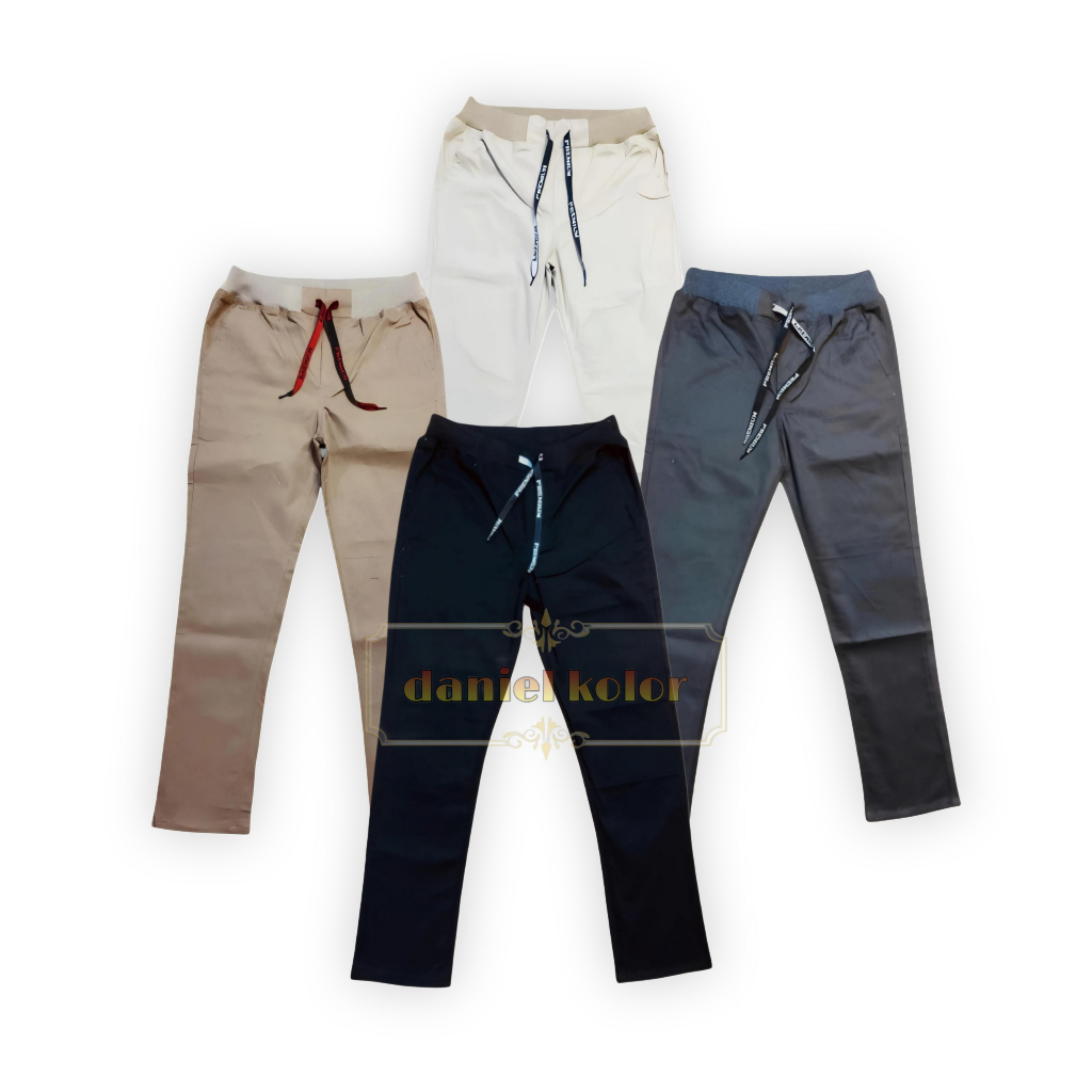 Celana Cino Chinos Chino Anak Laki laki Peremuan Panjang  Karet | CELANA CHINO REMAJA TANGGUNG