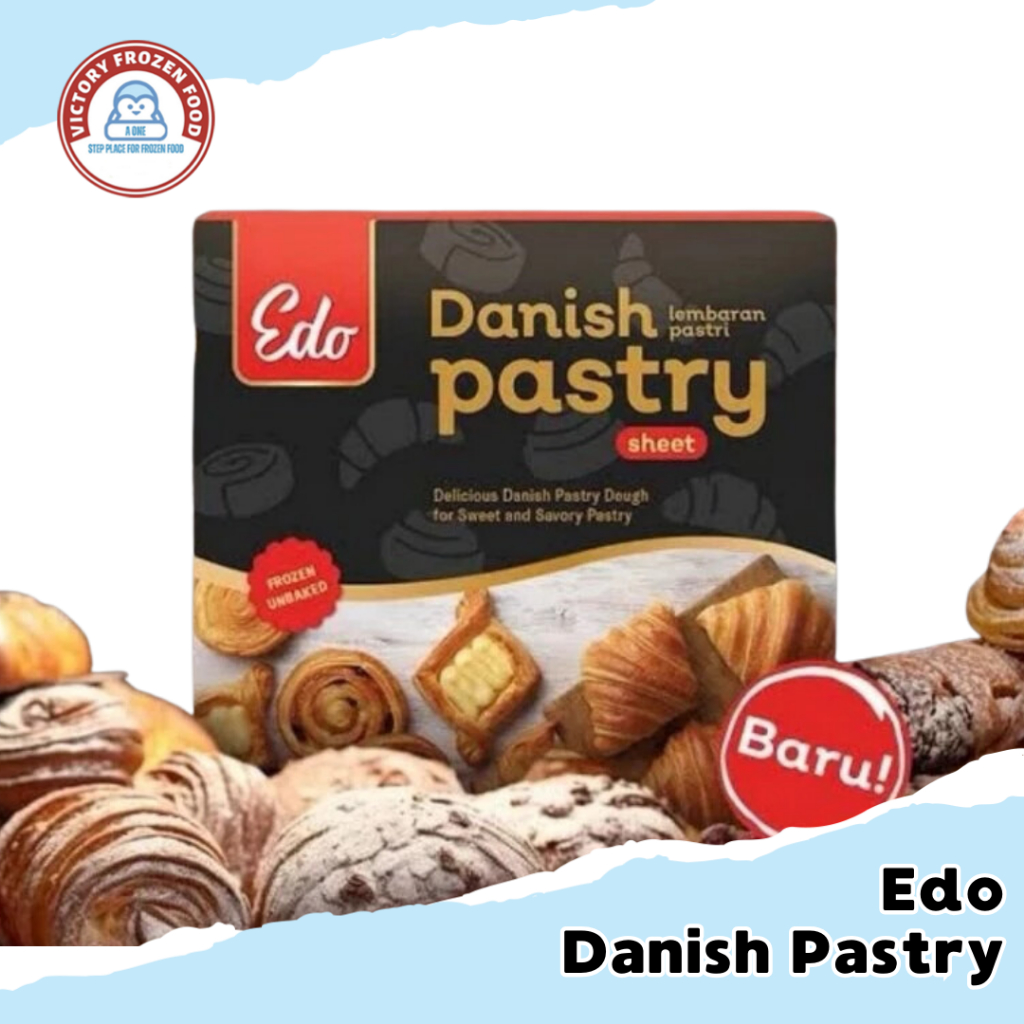 

Edo Puff Danish Pastry 750 Gram/Victory Frozen Food