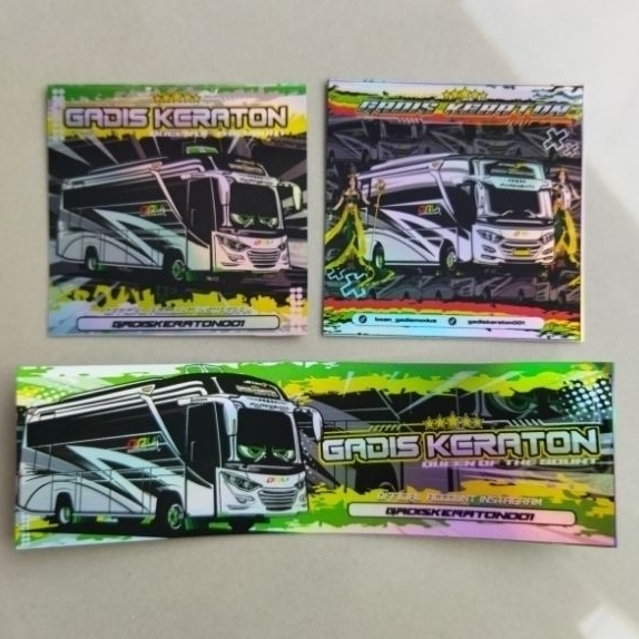 

stiker paket Gadis kraton anti air