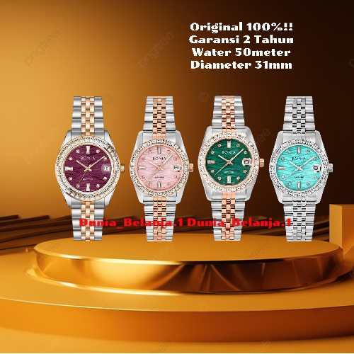 Original 1000% Jam Tangan Wanita Bonia BNB10553-3696S BNB10553-3677S BNB10553-3607S BNB10553-3387S B