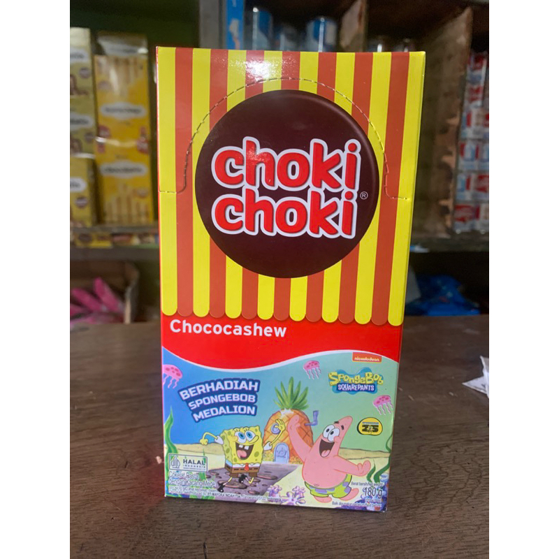 

Choki choki 1 Pak isi 20 Pcs edisi Spongebob exp September 2025