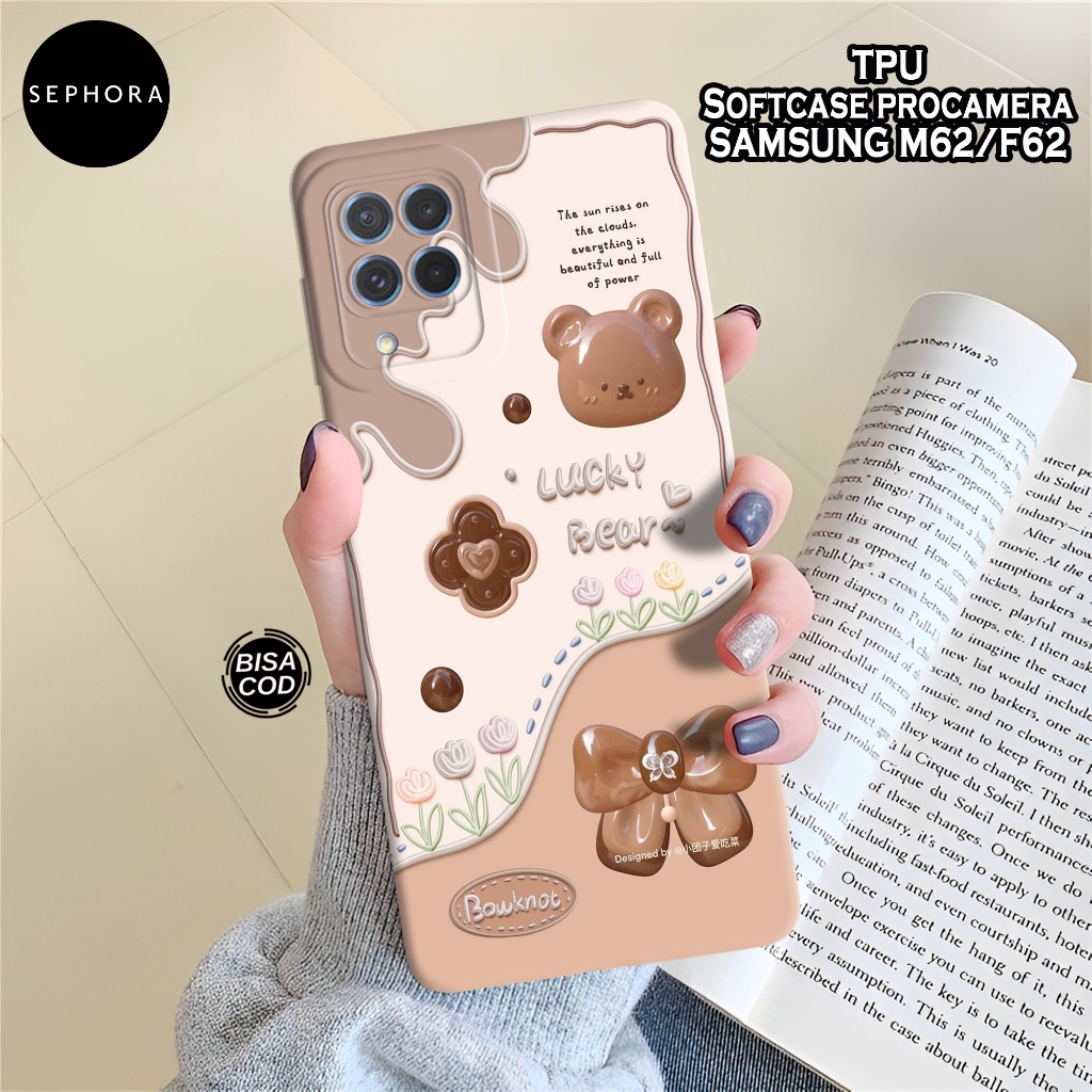 Case Samsung M62 / F62 Terbaru - Fashion Case Cute - Softcase Samsung M62 / F62 - Case Pro Camera - 
