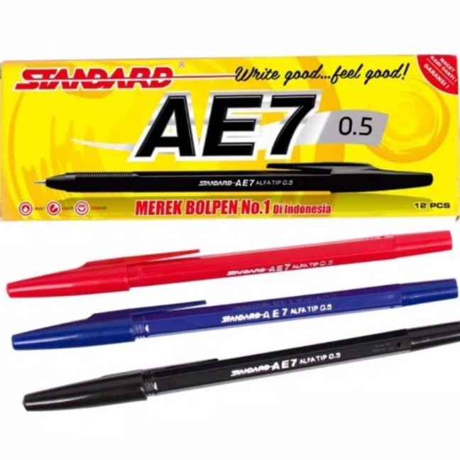 

HJ6 Pulpen Standard AE7 5mm 12pcs