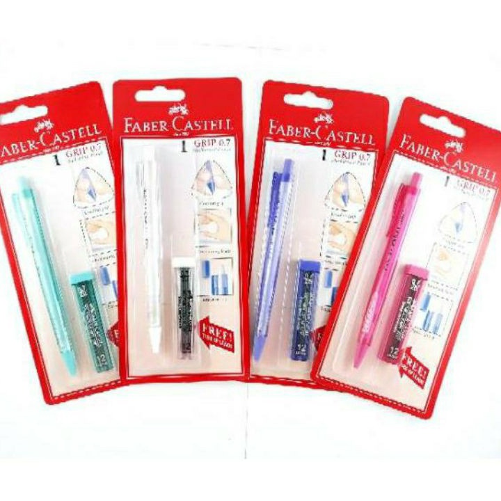 

Promo Fabercastell grip 7 Fabercastell mechanical pencil pensil mekanik