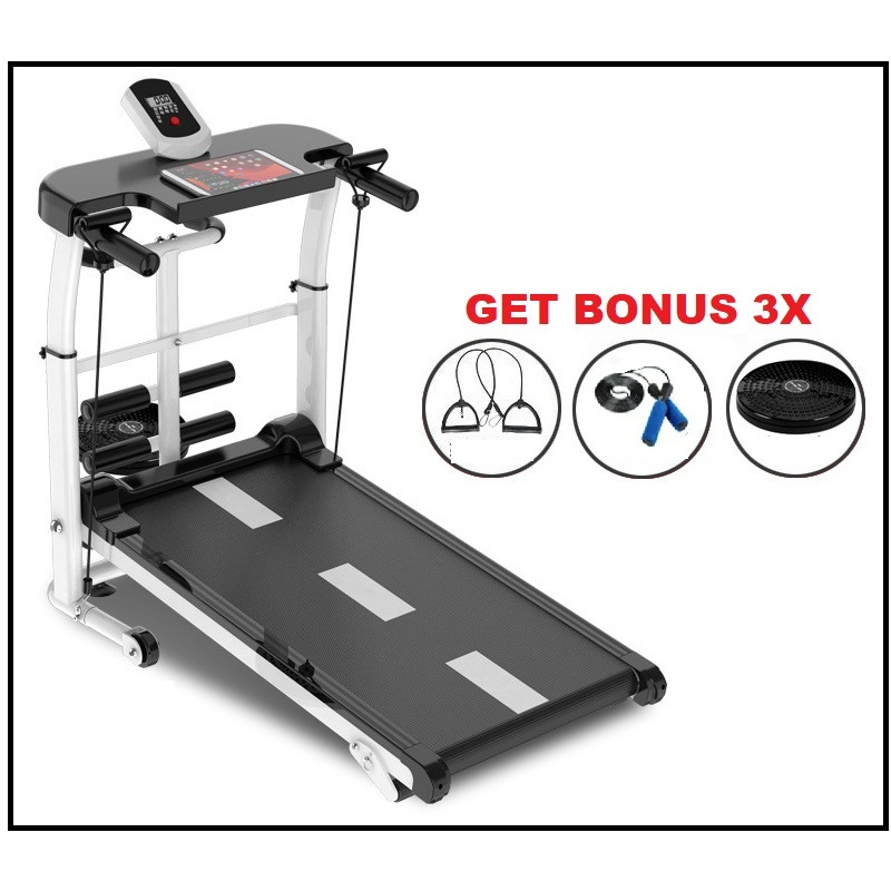 RUMAH Peralatan kesehatan KAKI / Treadmill manual multifungsi peralatan kebugaran / 8 in 1 Olahraga 