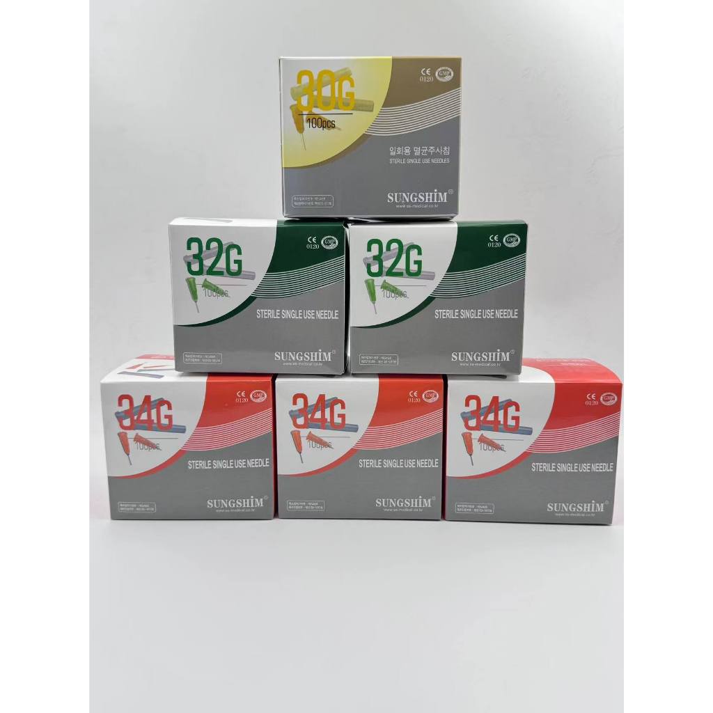 (box)Jarum Meso Meso needle Sungshim - Ecer   100pcs