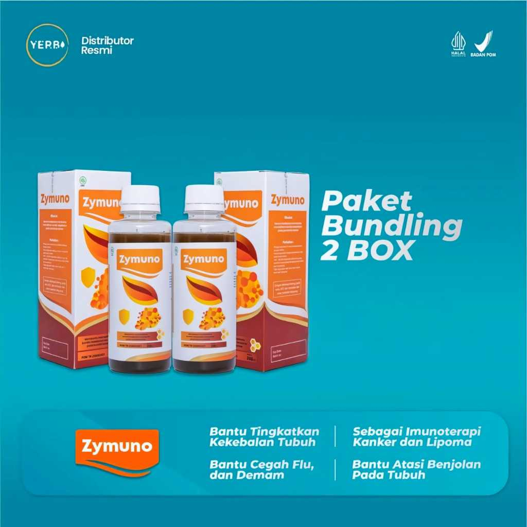 

Paket 2 Box Zymuno – Atasi Kangker Tanpa Kemoterapi. Membantu Menyembuhkan Jenis Kangker, Tingkatkan Daya Tahan Tubuh Imun, Menjaga Imun untuk Kesehatan Tubuh Cegah Flu Demam Batuk Masalah Pencernaan Bantu Percepat Penyembuhan Penyakit