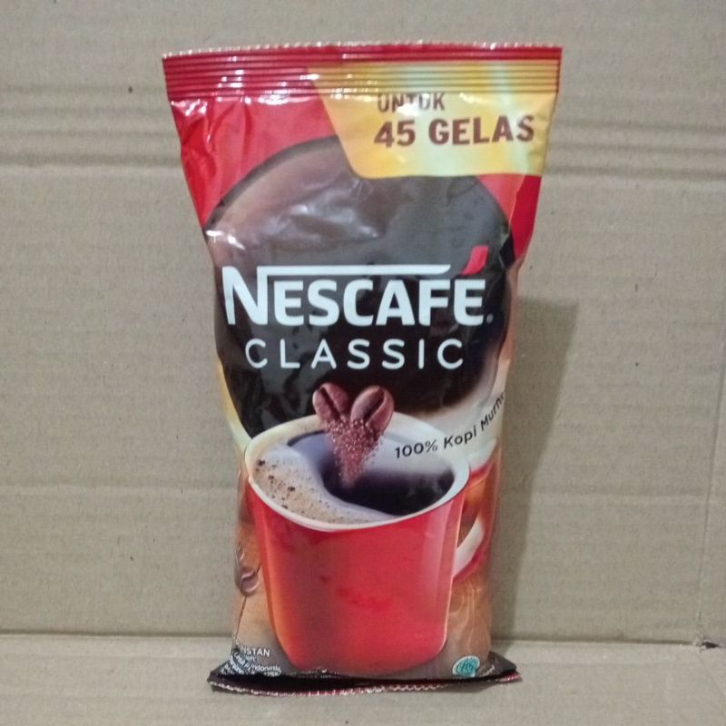 

Nescafe Classic Untuk 45gelas 90g