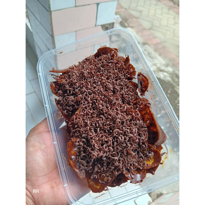 

Kripik Pisang Lumer Toping