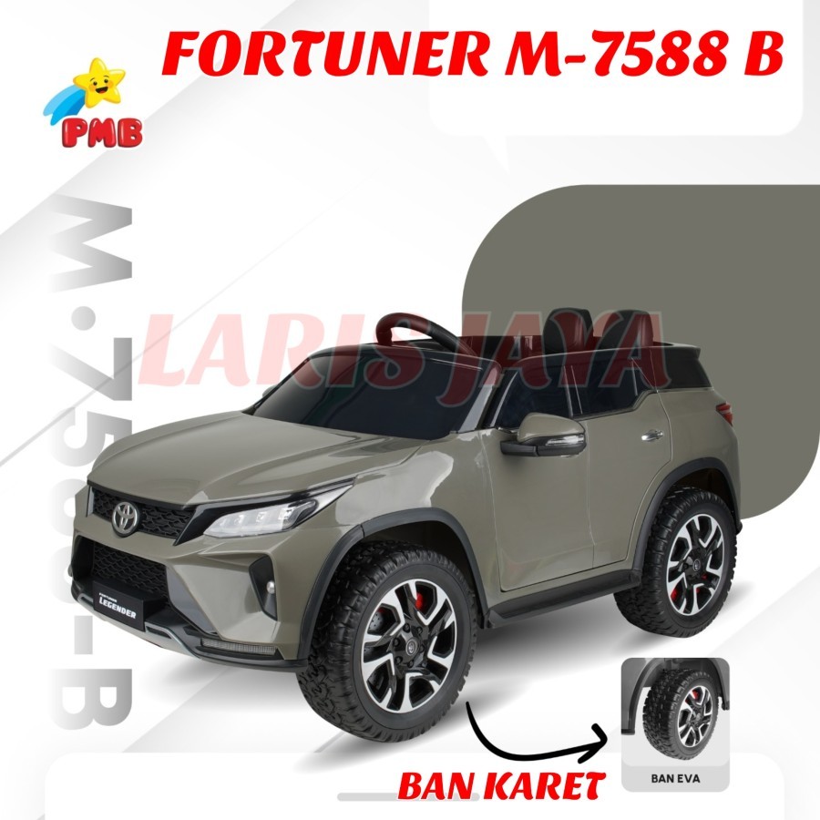 mobil aki anak pmb 7588 legender mobil aki fortuner terbaru . mobilan remot pakai aki fortuner new