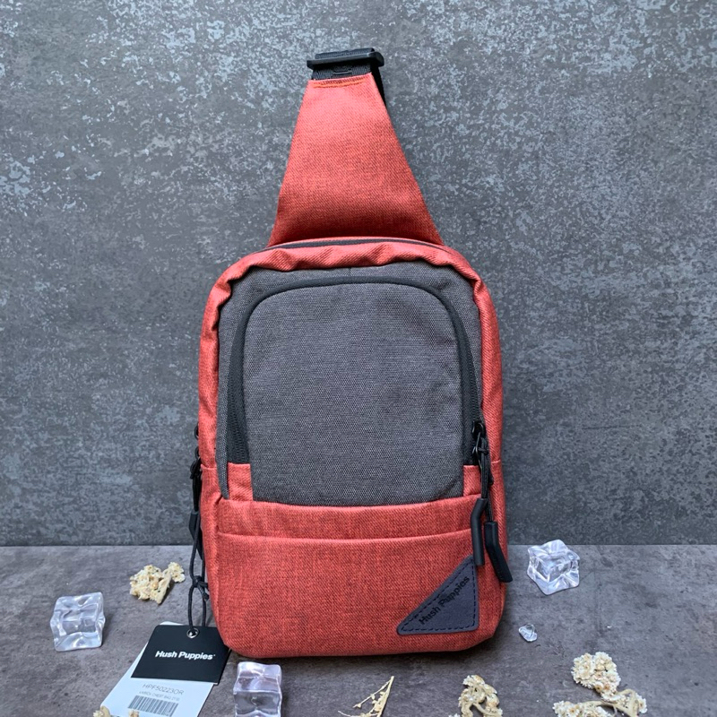 READY ORIGINAL HUSH PUPPIES EASTER, VARICK WANDERSON ALBERTO TAS CHEST BAG PRIA SELEMPANG SALE