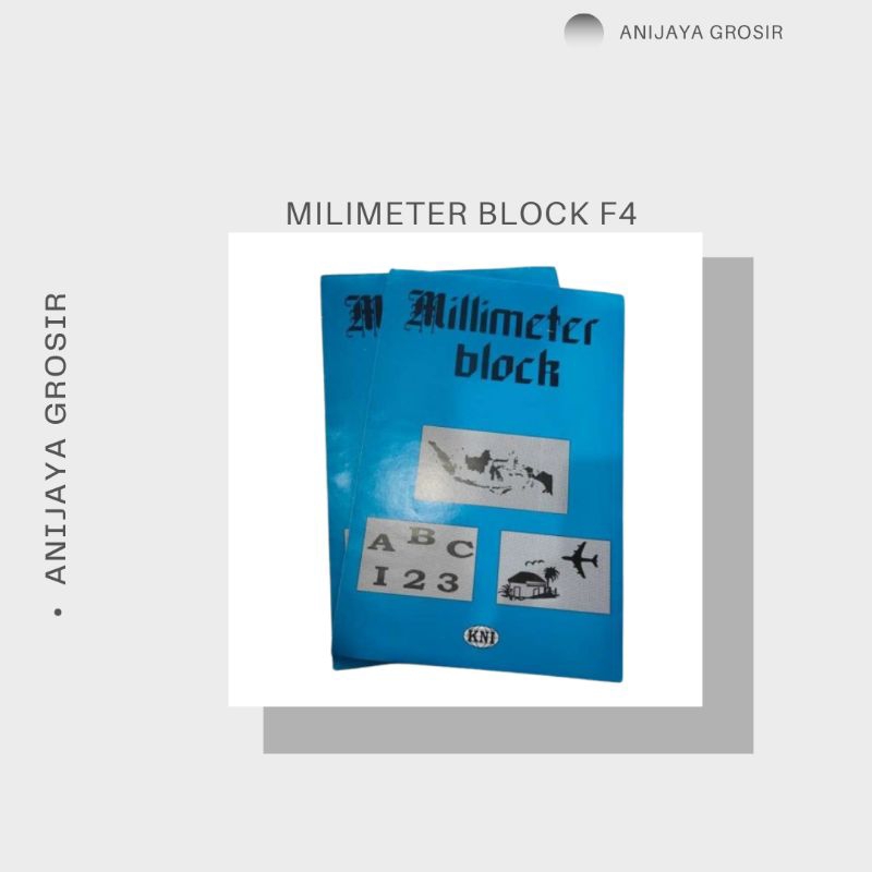 

MILIMETER BLOCK F4 BERKUALITAS TERBAIK 1PCS