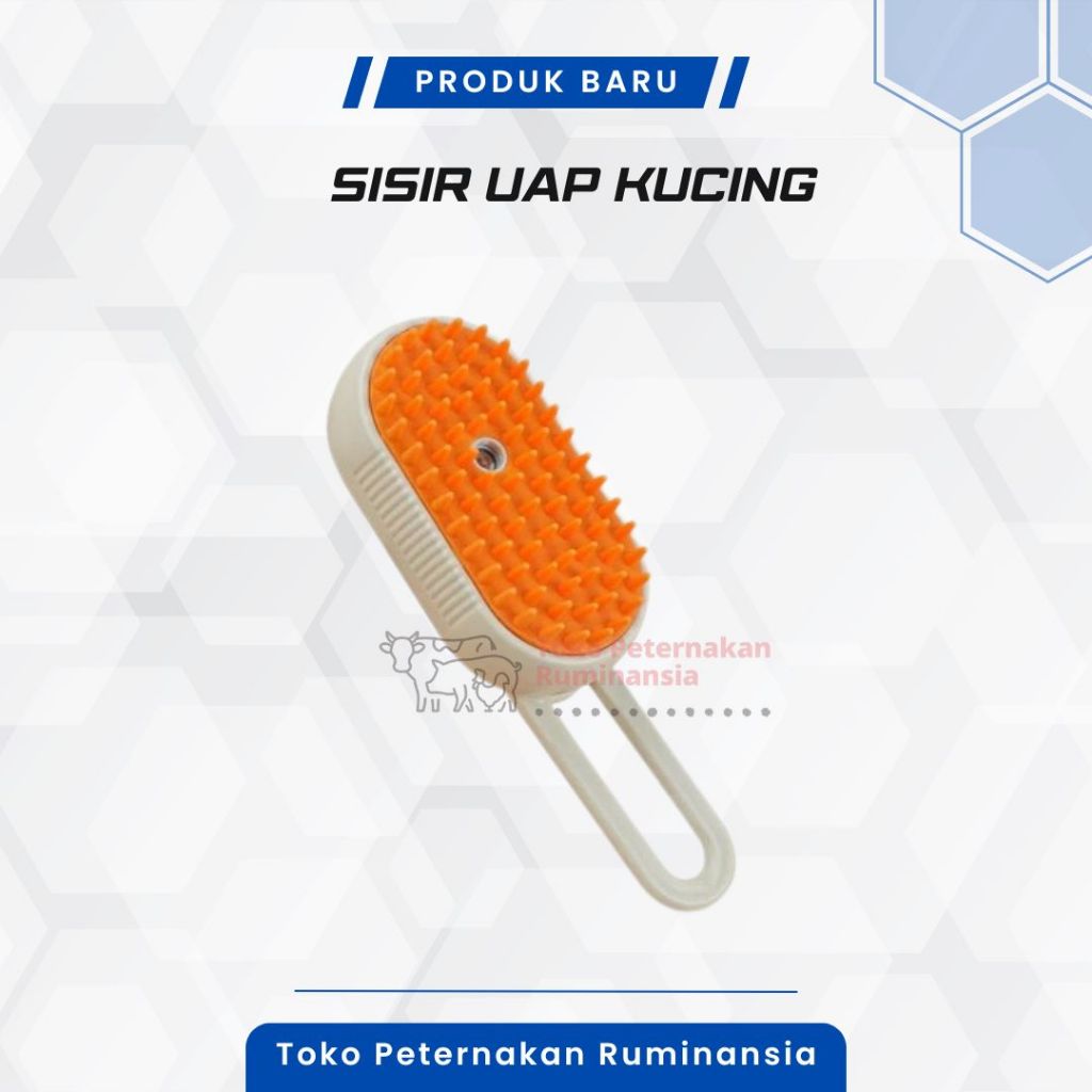 SISIR UAP KUCING - Sisir Kucing Sisir Mandi Grooming Kucing