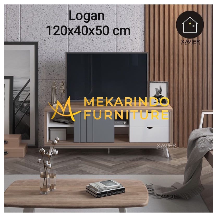 Xavier Rak TV Minimalis Logan