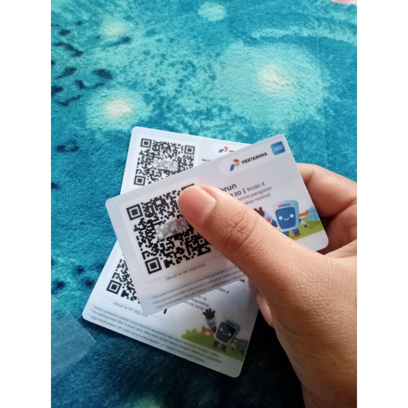 

Cetak PVC PertamIna 2 Sisi