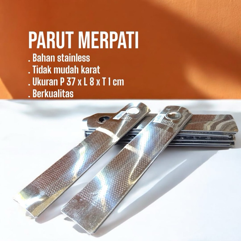 Parutan gubit stainless tebal merpati - Parut kelapa dll