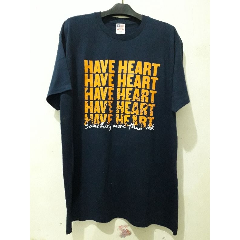 HAVE HEART TSHIRT - KAOS BAND HAVE HEART