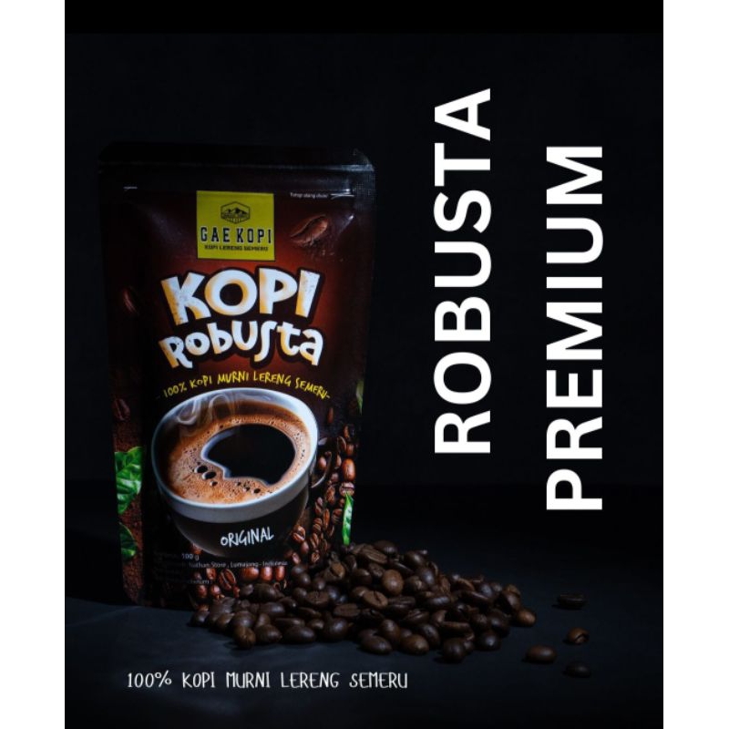 

KOPI ROBUSTA PREMIUM Asli Lereng Semeru