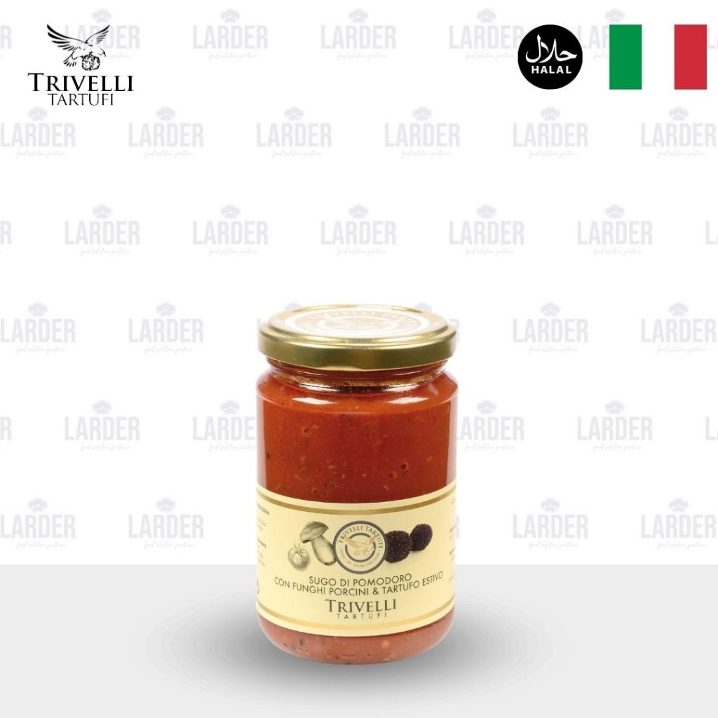 

TRIVELLI Tomato Sauce with Truffle 280g Saos Tomat Truffle