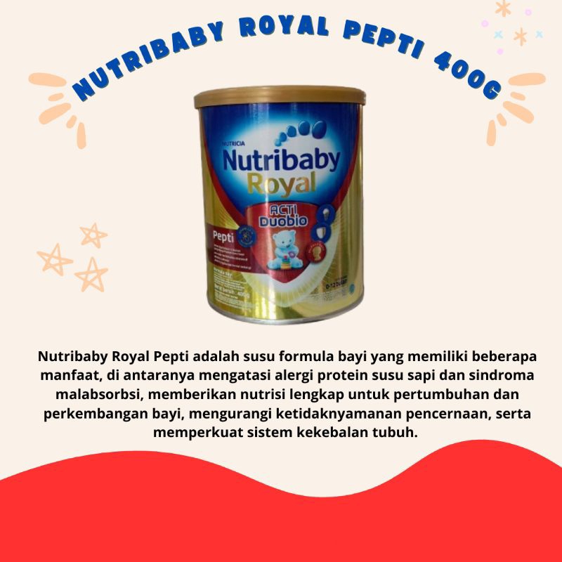 

NUTRIBABY ROYAL PEPTI 400G