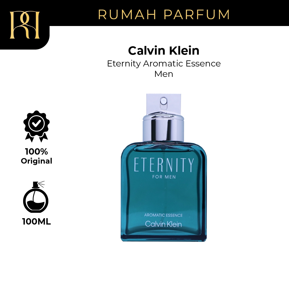 Parfum Pria Calvin Klein Eternity Aromatic Essence Men (100 mL) Perfume Cowok Tahan Lama dan Wangi