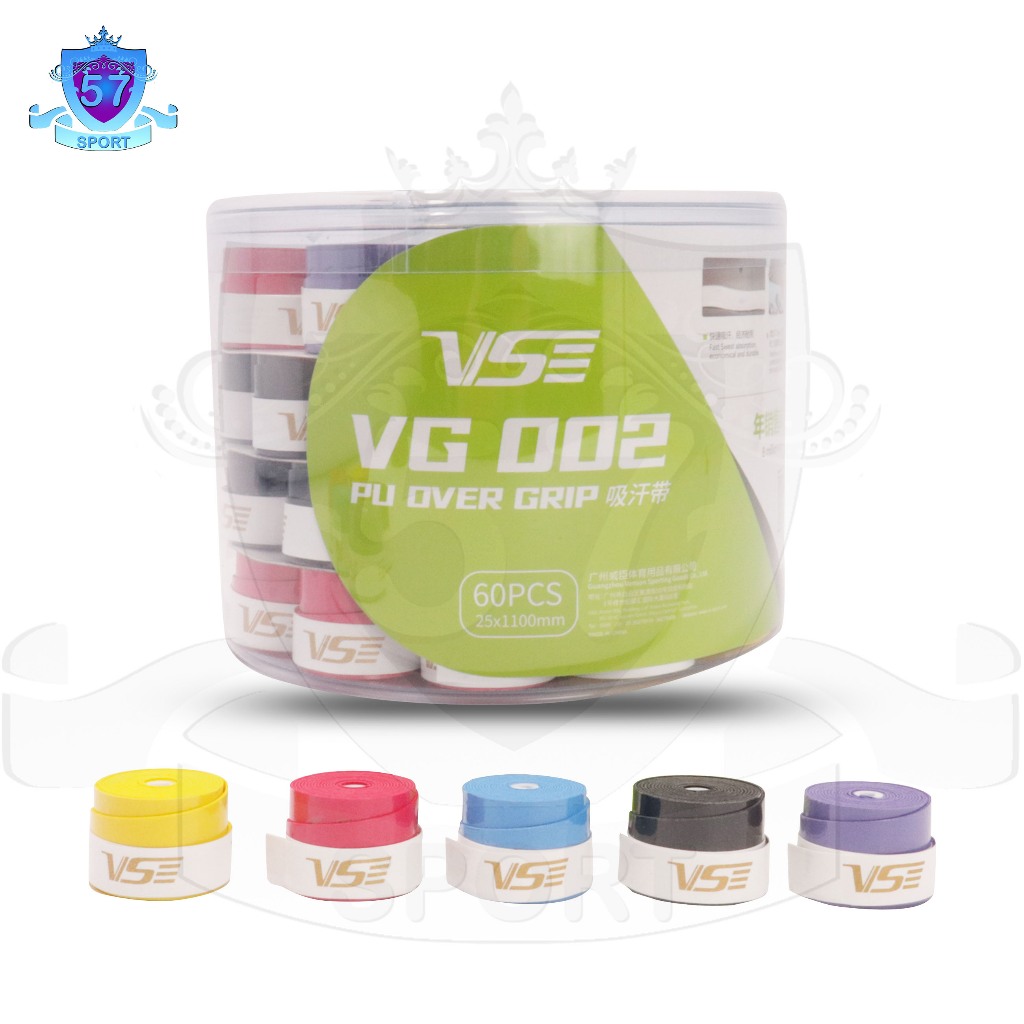 GRIP KARET BADMINTON VSE BULAT ORIGINAL WARNA WARNI