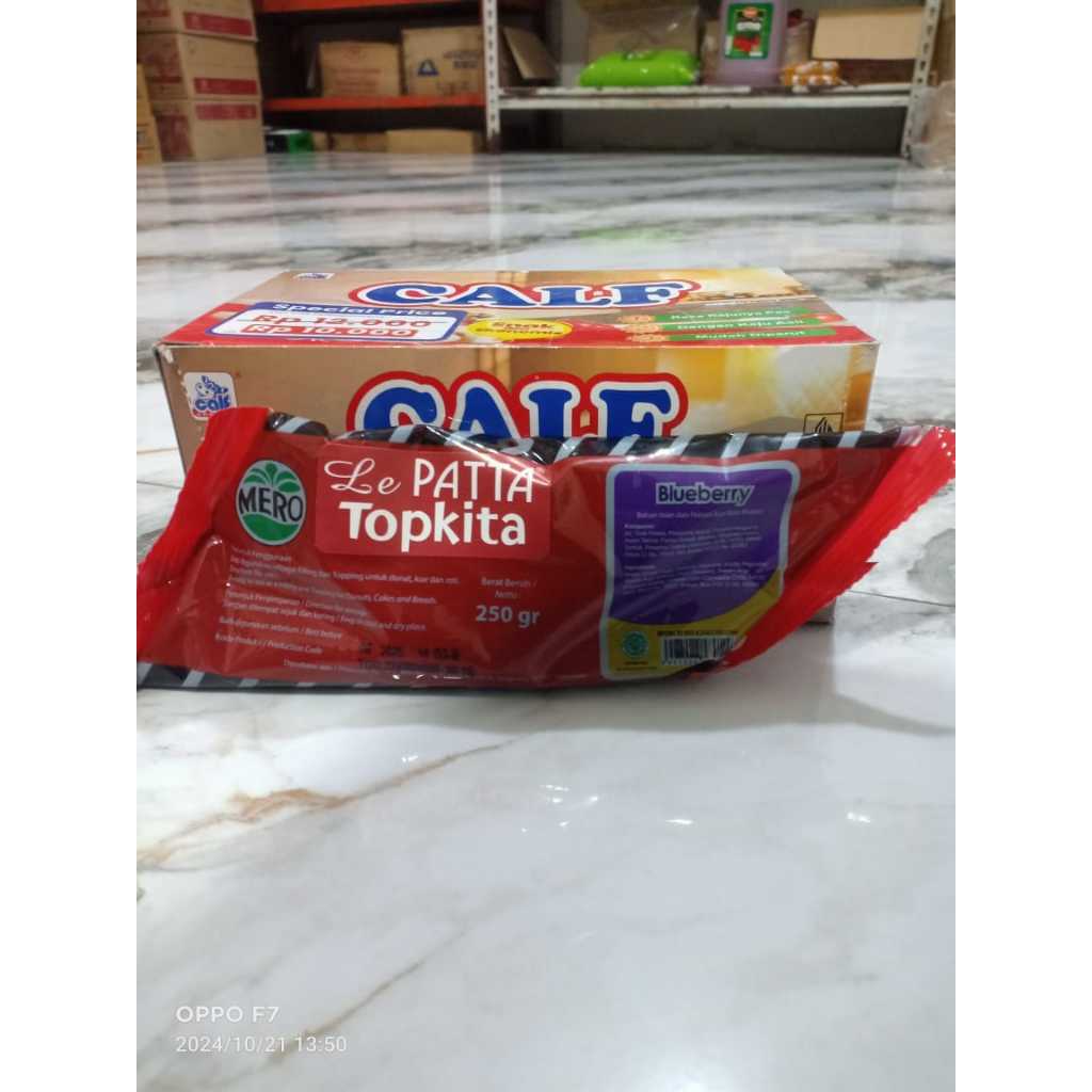 

CALF SERBAGUNA 200GRAM 1SLOP + BONUS SELAI LE PATTA TOPKITA BLUBERY 250GRAM