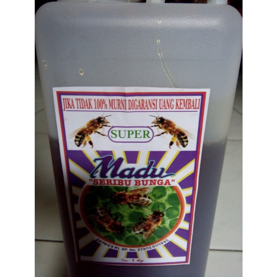 

Madu Super - Madu Seribu Bunga Madu Asli 100% Madu Murni Raw Honey " JIKA TIDAK 100% MURNI GARANSI UANG KEMBALI " Hanya Menjual Madu Original