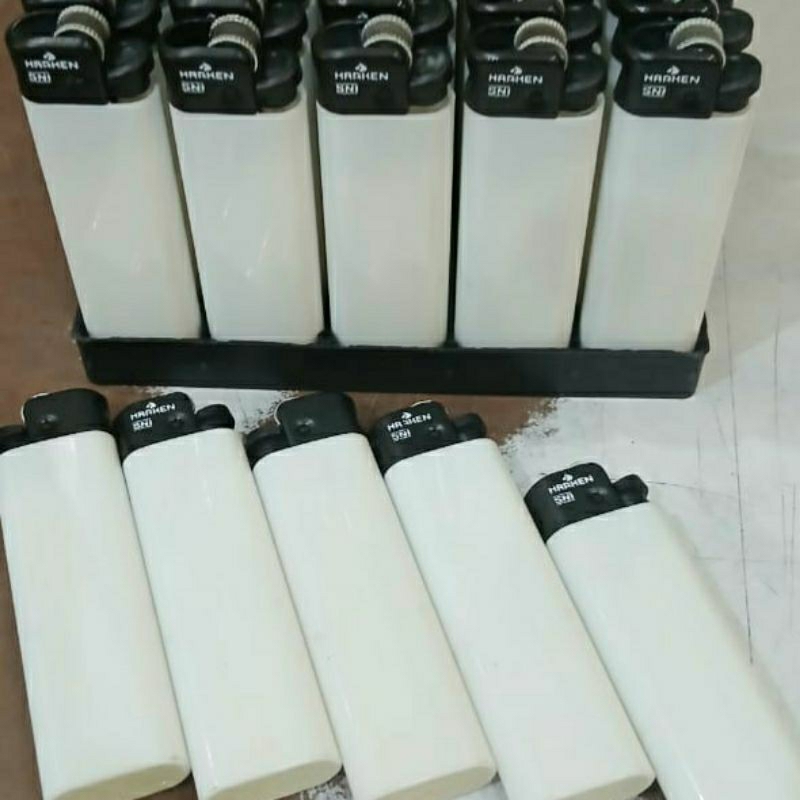 Korek api roda KRAKEN Putih Polos / korek api / pemantik