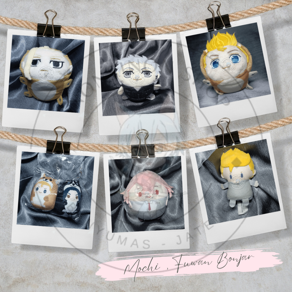 Tokyo Revengers Mochi, Fuwa dan Bonjar | Takemichi, Hinata, Ken Ryuuguunji (Draken), Baji, Mitsuya