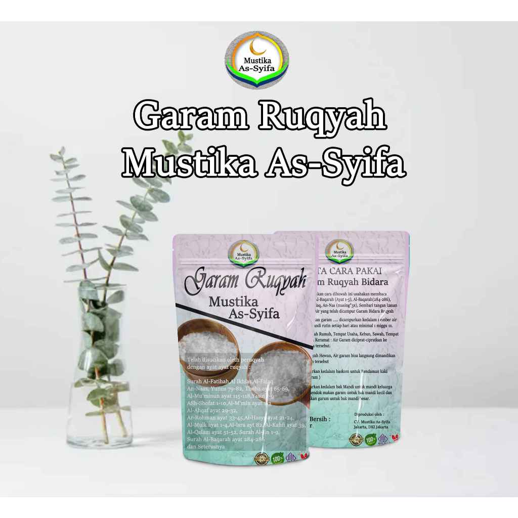 

Garam Ruqyah 1000 Gram Pelancar Rezeki,Jodoh,Usaha,karir,atau Tempat Usaha