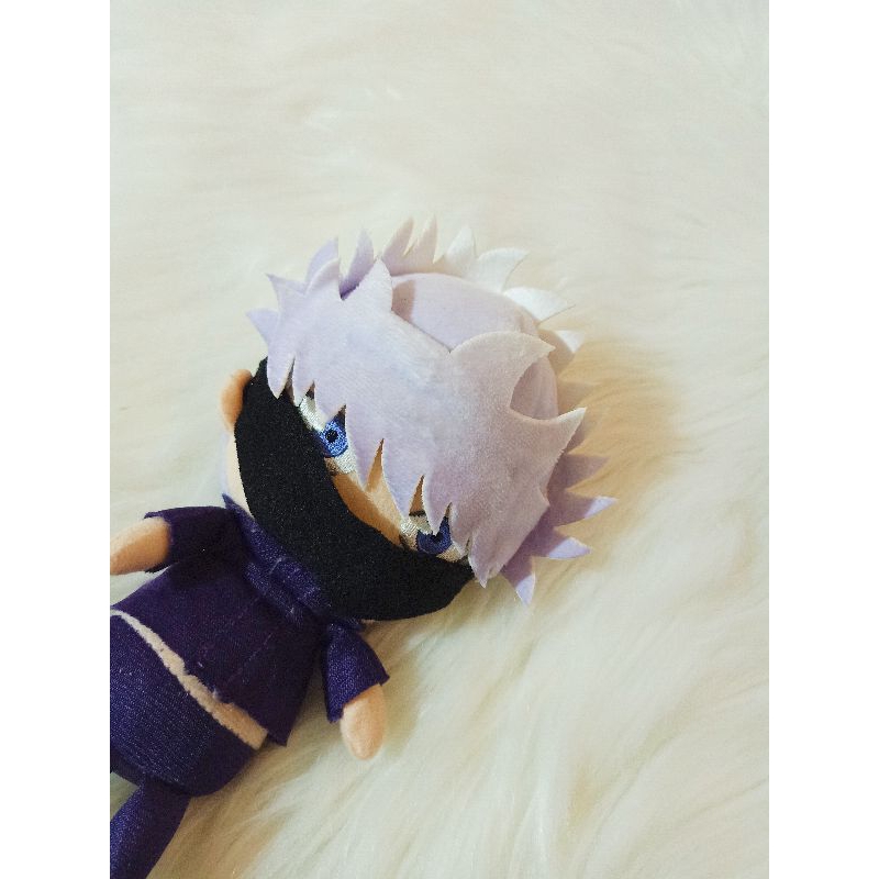Boneka Karakter Anime Jujutsu Kaisen Gojo Satoru Bandai Chibi Nuigurumi Plus doll boneka