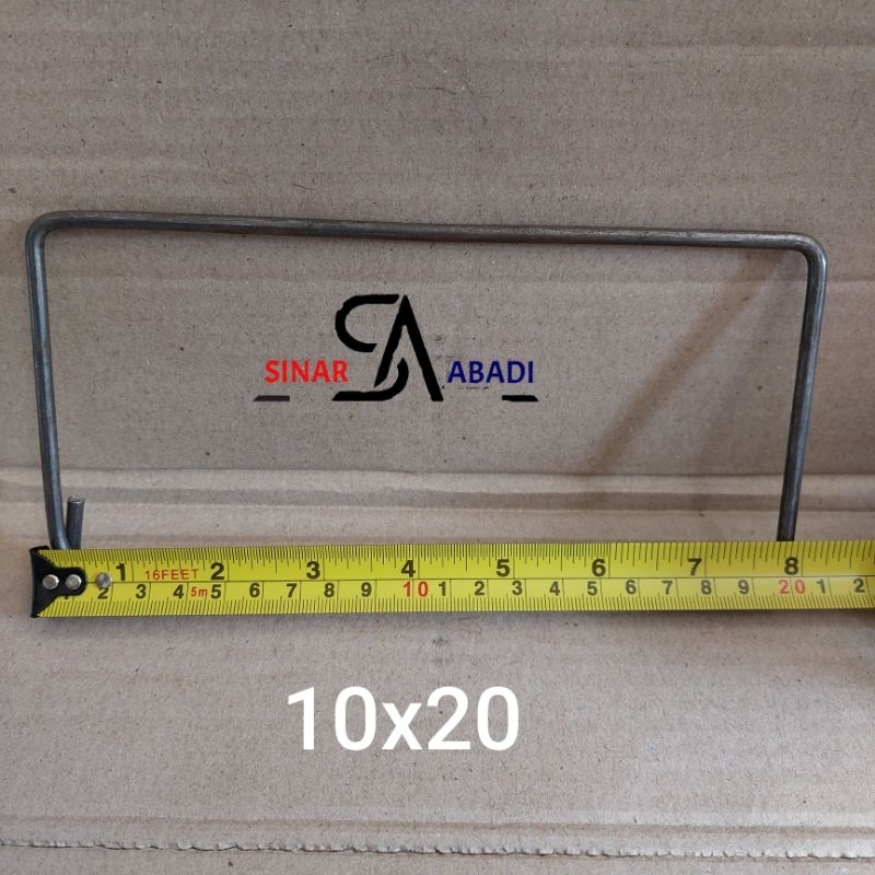 RING BESI TIANG CINCIN BEHEL 10X20