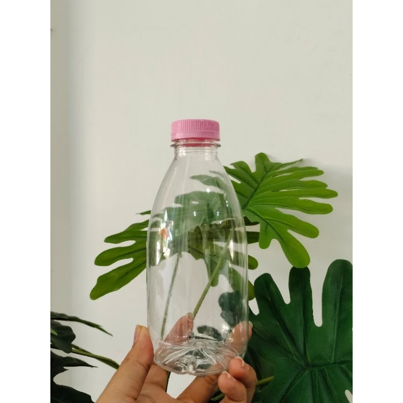 Botol Cantik 350ml || Botol Plastik 350ml || Botol Kemasan 350ml || Botol Estetik 350ml || Botol Kop