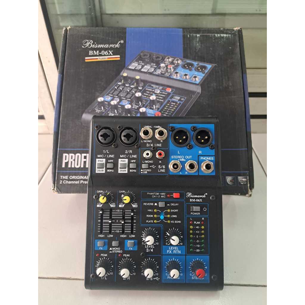 Mixer Bismarck 6ch BM-06X / BM06X