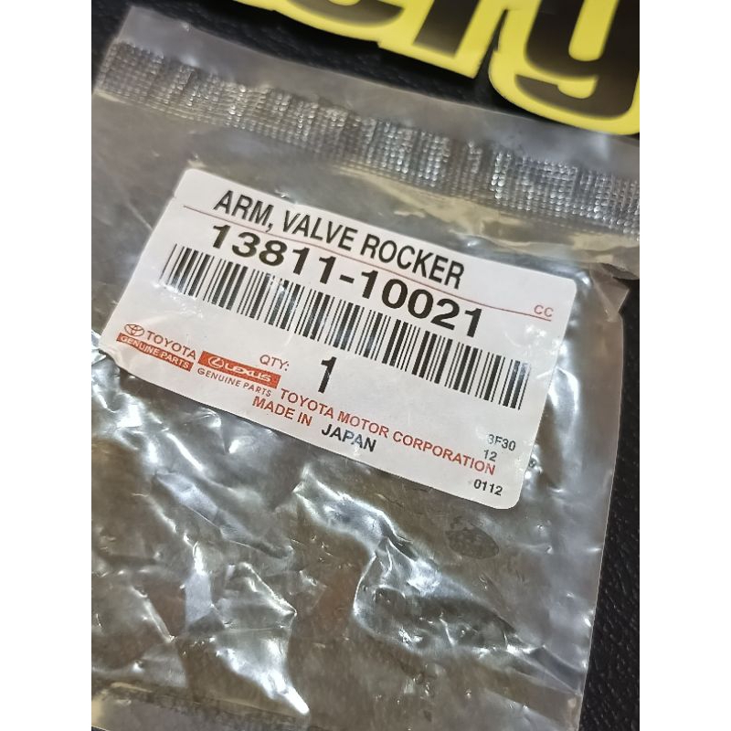 PLATUK KLEP ROCK ARM TEMPLAR TOYOTA STARLET TOYOTA COROLLA 1.3 COROLLA TWINCAM 1.3 TOYOTA SALOON ORI