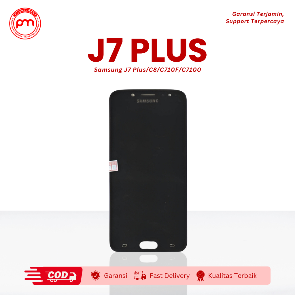 LCD Samsung J7 Plus C8 C710 C7100 Fullset LCD Touchscreen