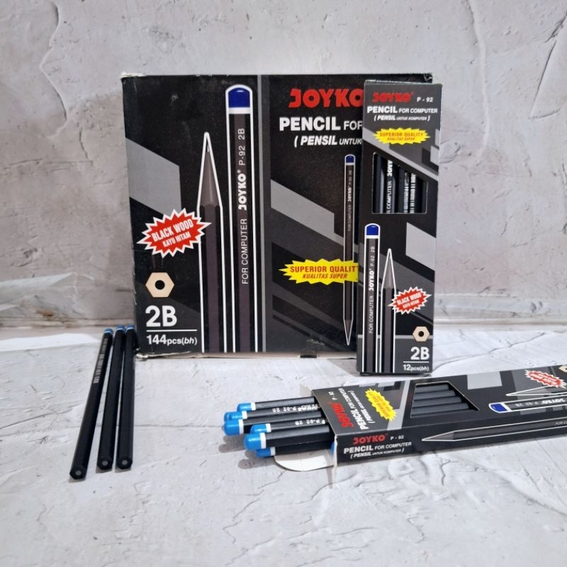 

( 12 Pcs ) Pensil 2B Joyko P-92