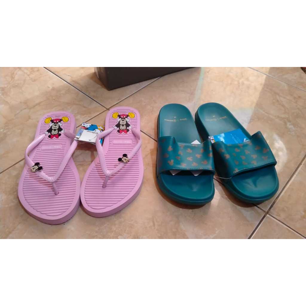 NEW Sandal Jepit  n selop Nevada x DISNEY