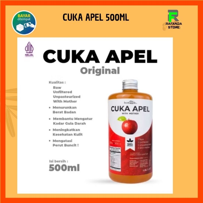

BestApple Cuka Apel With Mother 500ml