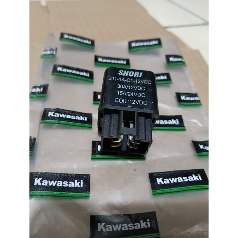 relay riley rilay relai power comp pin 4 original Kawasaki fi old new ninja RR mono KLX ZX Z250 ER6 