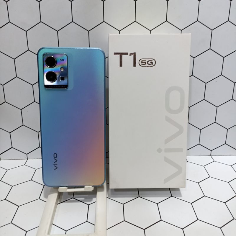VIVO T1 5G 8/256GB 8/128GB HP SECOND FULLSET