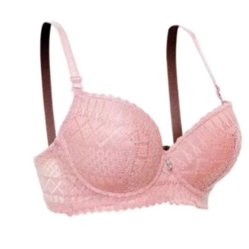 ELENA BRA 24522B Bh elena berkawat berbusa kait 2 renda halus