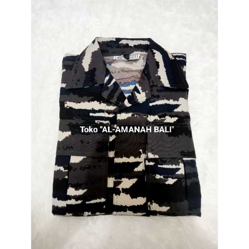 baju pdl layar kri tactical / combat layar bahan velbed jatah TNI AL TA 2024