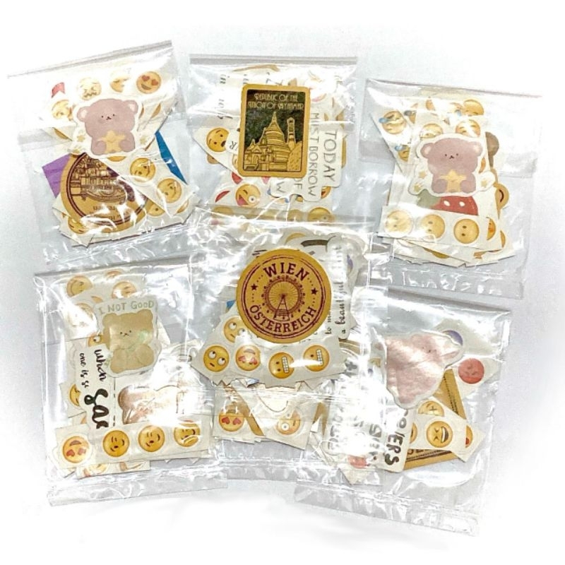 

Journaling stickers emoji random 25-30pcs JOURNALING FOR BEGINNERS