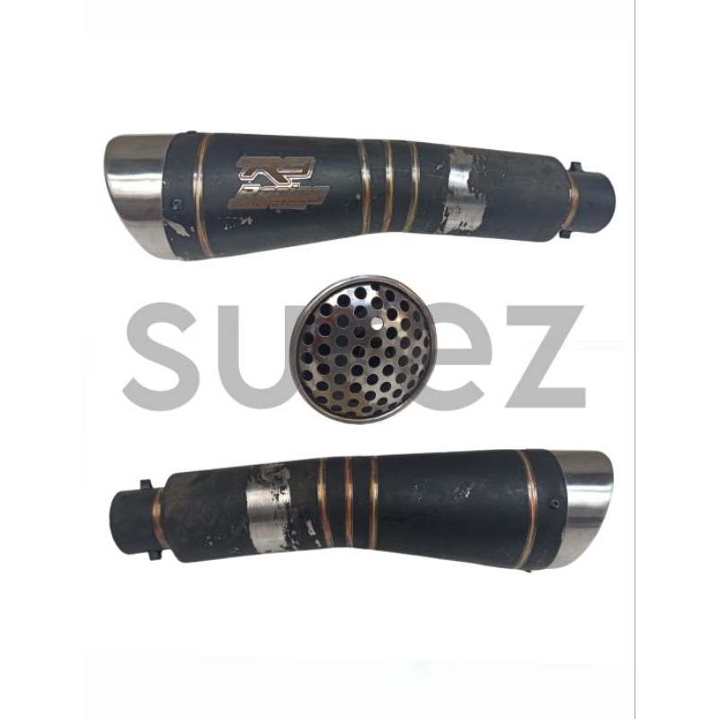 SLINCER KENALPOT MOTOR R9 ORI UNTUK MOTOR 250CC NINJA, R25, CBR BEKAS PAKAI