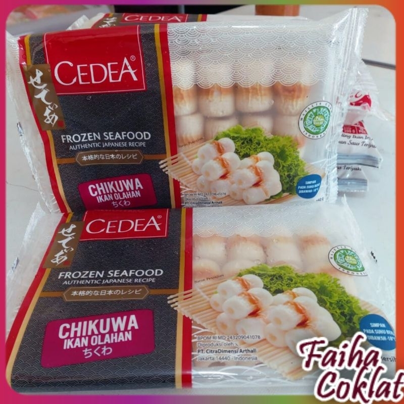 

CEDEA Chikuwa Mini 200gr 500gr 1Kg Cedea Frozen Food