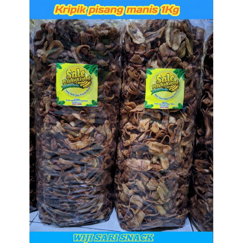 

kripik pisang manis 1kg saleh pisang manis asli kebumen✅